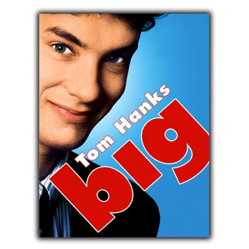 SIGN METAL WALL PLAQUE Tom hanks BIG Movie Film poster man cave s cinema roomAluminum 20x30cm(7.8x11.8inch)