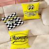 Fashion Brands M-Mooneyes Pillow Case Applicable Space For Guest Rooms Interiors Cars Office House Decoration