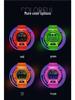 Sanda Multifunctional Green Light Electronic Watch, Fashionable Wristwatch for Men, Women, and Students.