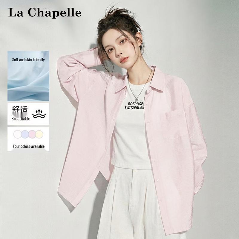 La Chapelle Women's Soft & Breathable Loose-Fit Sun Protection Shirt