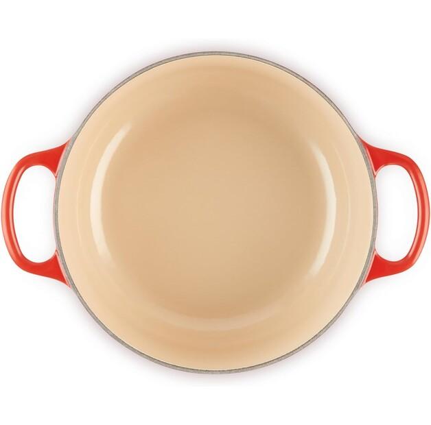 Cast Iron Roaster Le Creuset Signature Round 20 Cm Cherry Red 2.4 L (21177200602430)