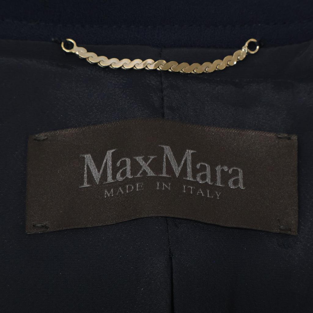 Max Mara Navy Pianoforte Tailored Jacket Jacket 36 NavyUsed