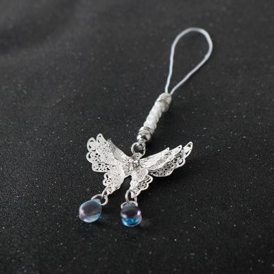 Heaven Official's Blessing Tian Guan Ci Fu Keychain Xie Lian Hanging Rope Butterfly Phone Chain Ornament Keyrings