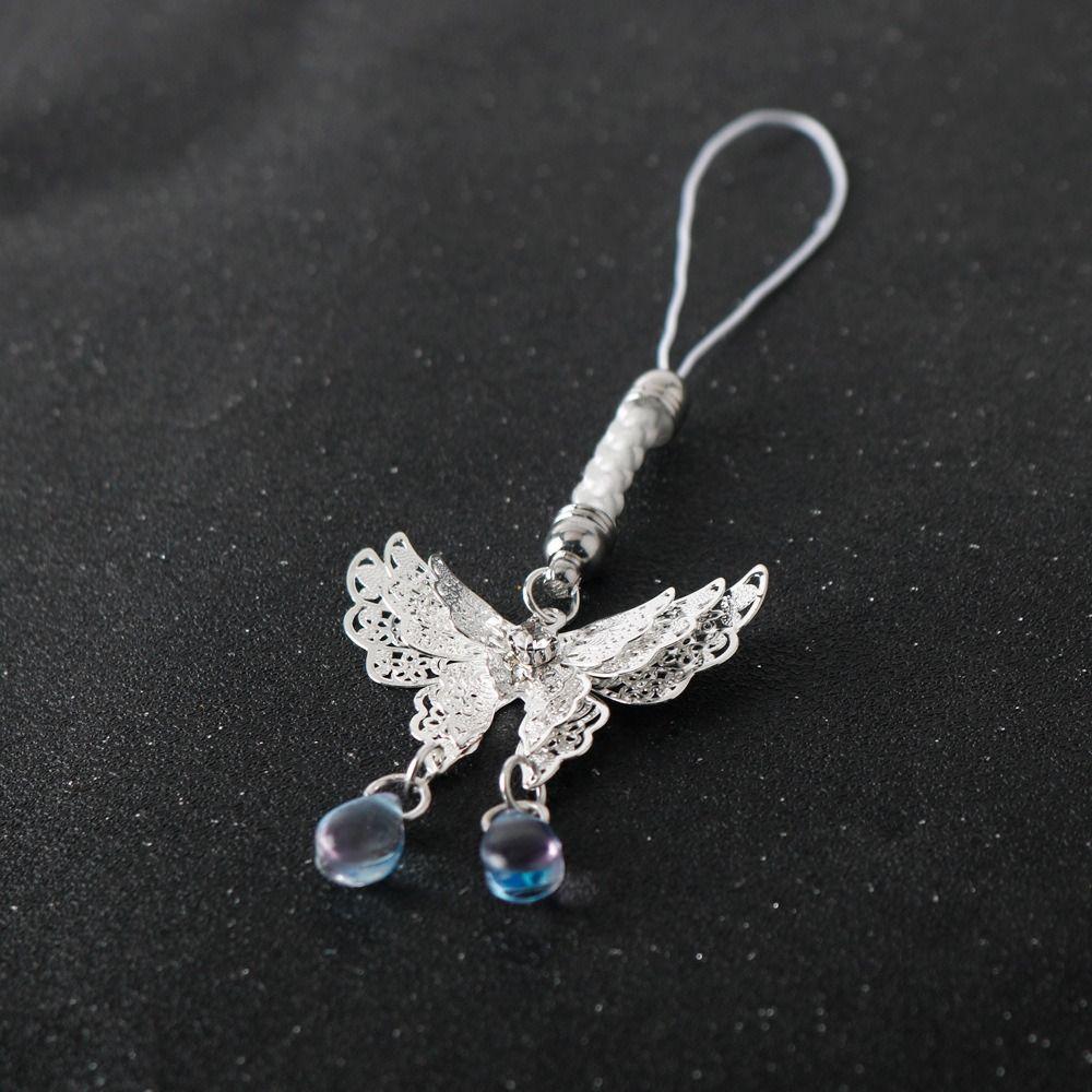 Heaven Official's Blessing Tian Guan Ci Fu Keychain Xie Lian Hanging Rope Butterfly Phone Chain Ornament Keyrings
