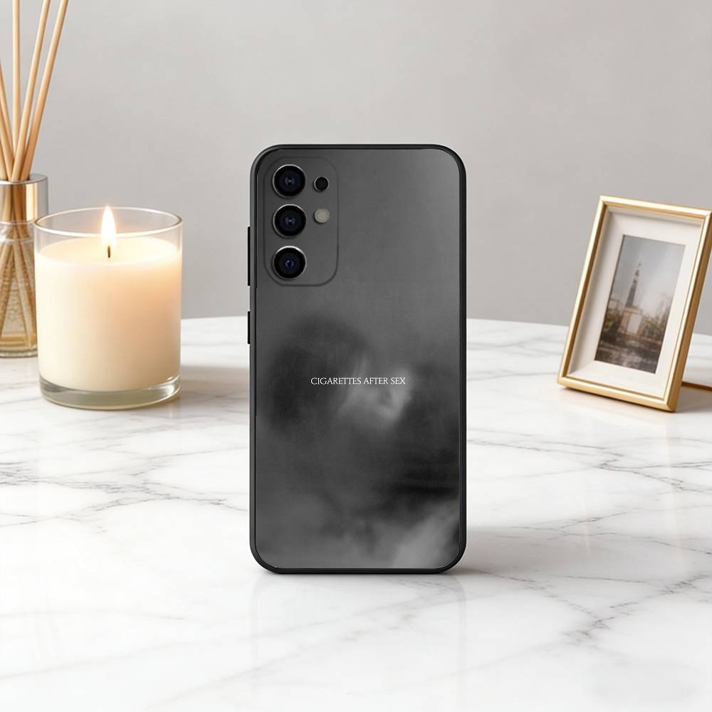 C-Cigarettes A-After Sex Abstract Band Phone Case For Samsung S25,S24,S21,S22,S23,S30,Ultra,S20,Plus,Fe,Lite,Note,10,Black Cover