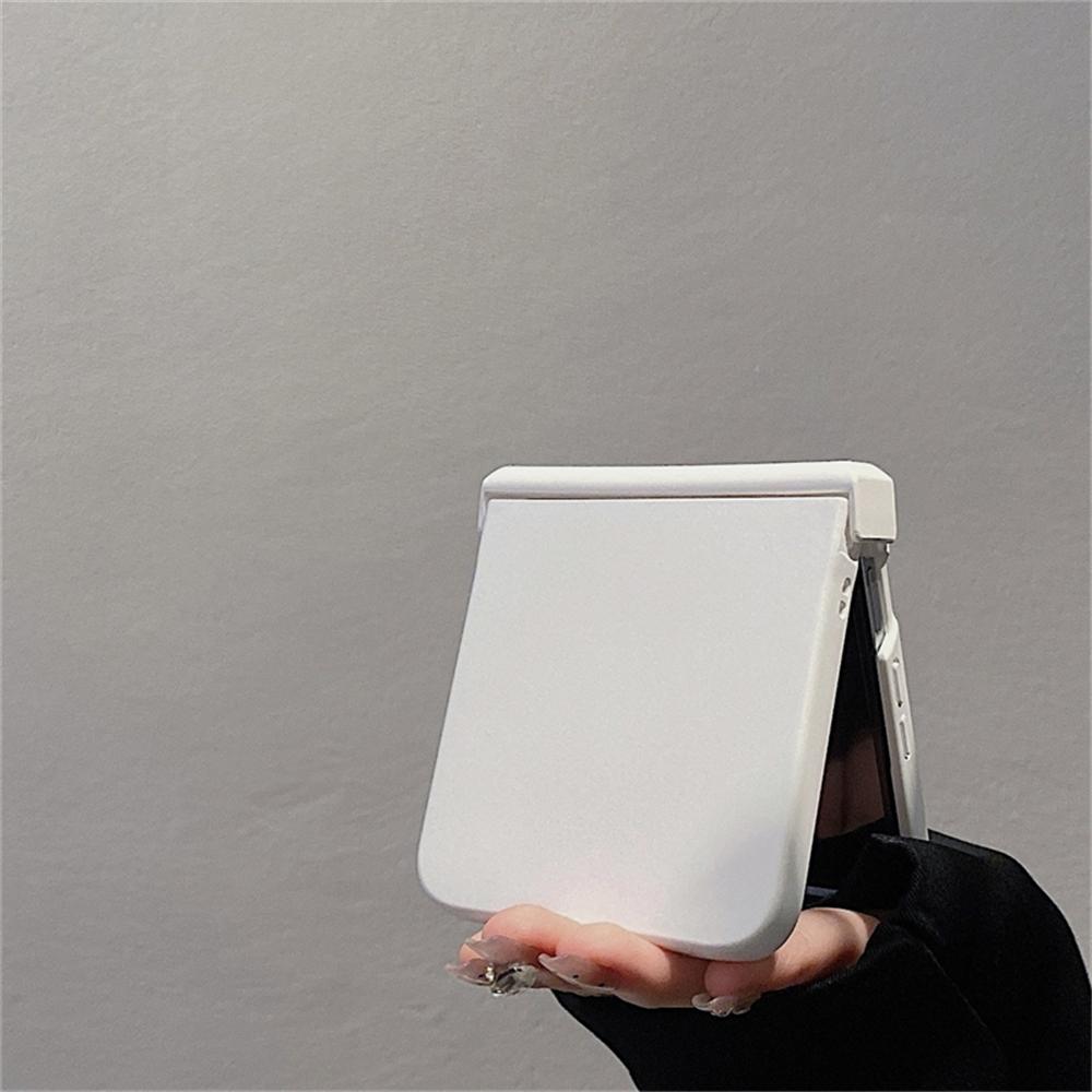 Cute Candy Color Skin Feel Hinge Protec Case For Samsung Galaxy Z Flip 7/6/5/4/3 For Motorola Razr 40 50 Ultra Razr 60 Cover