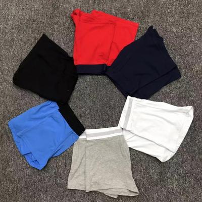 Men’s Solid Color Cotton Boxer Briefs - Tommy Style Hot Sale