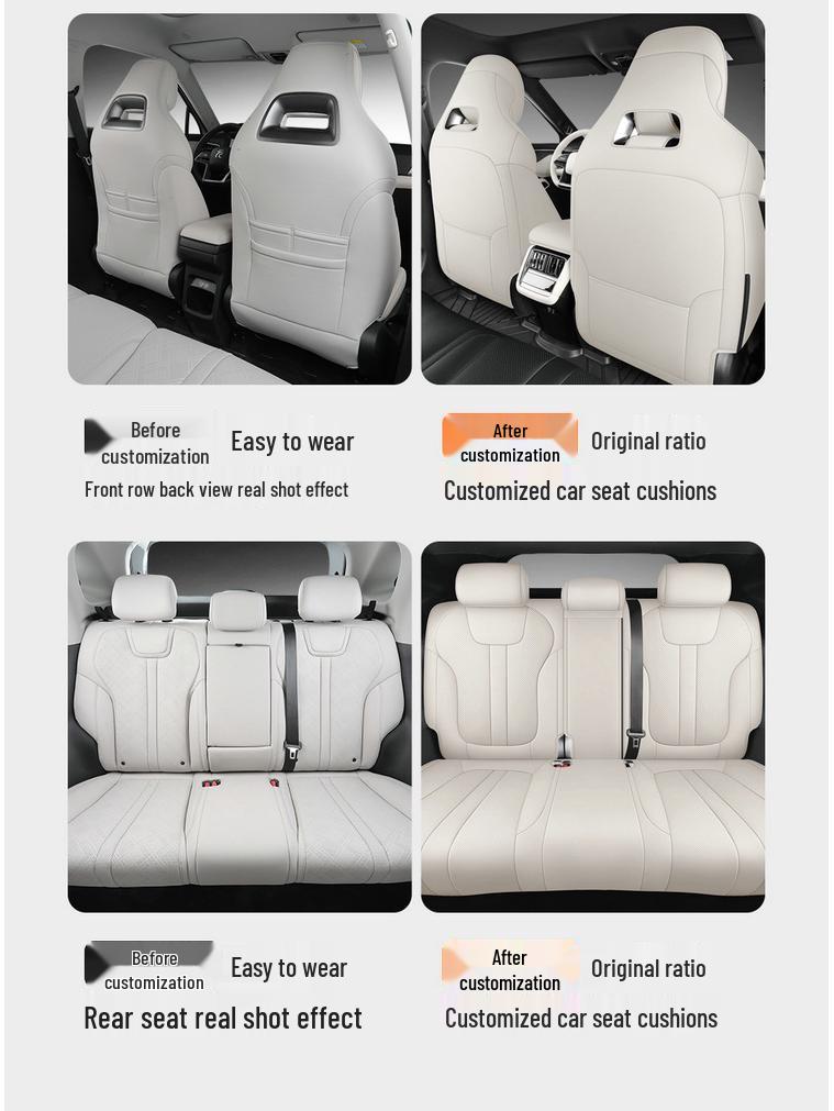 BYD Yuan UP Seat Cushion: Durable, All-Season, Perforated Car Seat Cover.