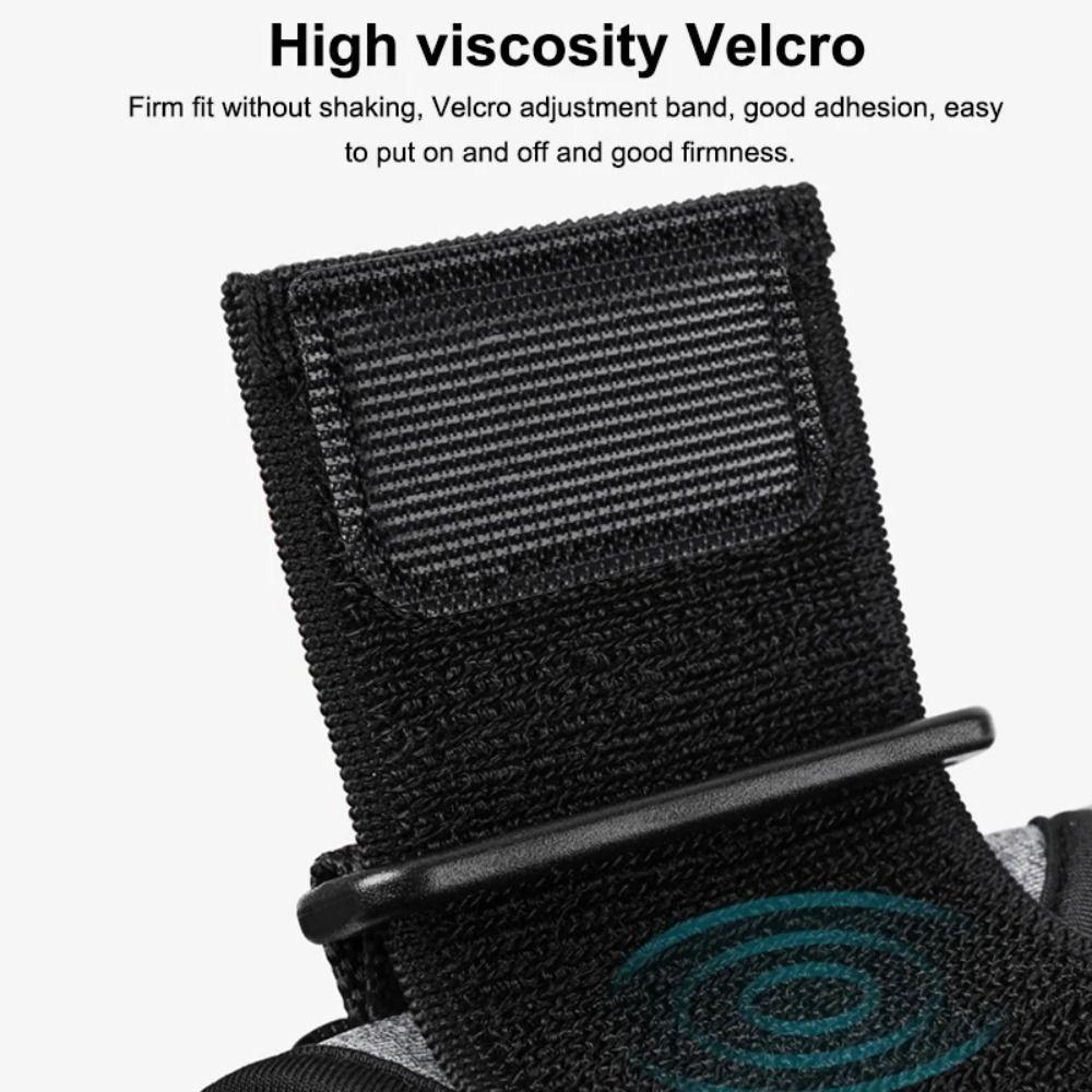 Large Capacity Running Phone Bags Three Pockets Mobile Phone Arm Bag Arm Band Pouch  Outdoor Sports