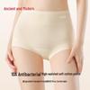 GUJIN Women's High-Waist Cotton Antibacterial Briefs (3-Pack)