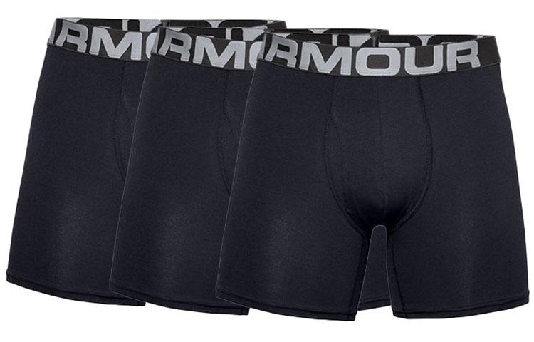 Under Armour BoxerjockCharged Underpants Men s 3 Pack Black 1363617-001 S