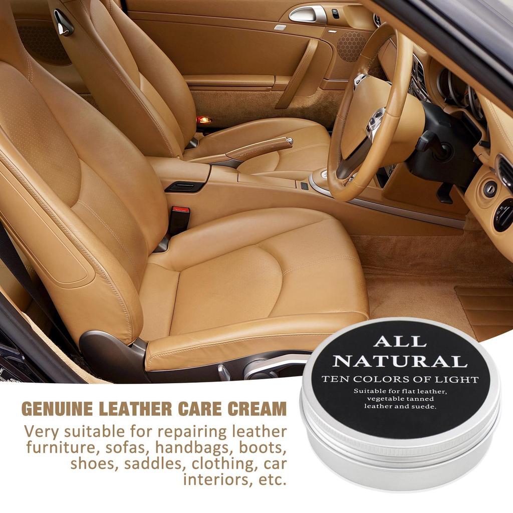 30g/50g/100g Mink Oil Cream For Leather Shoes Bags Leather Care Cream Leather Maintenance Cream Leathercraft Accessories