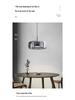 Nordic Modern Minimalist Creative Glass Chandelier for Bar, Restaurant, and Living Room Art.
