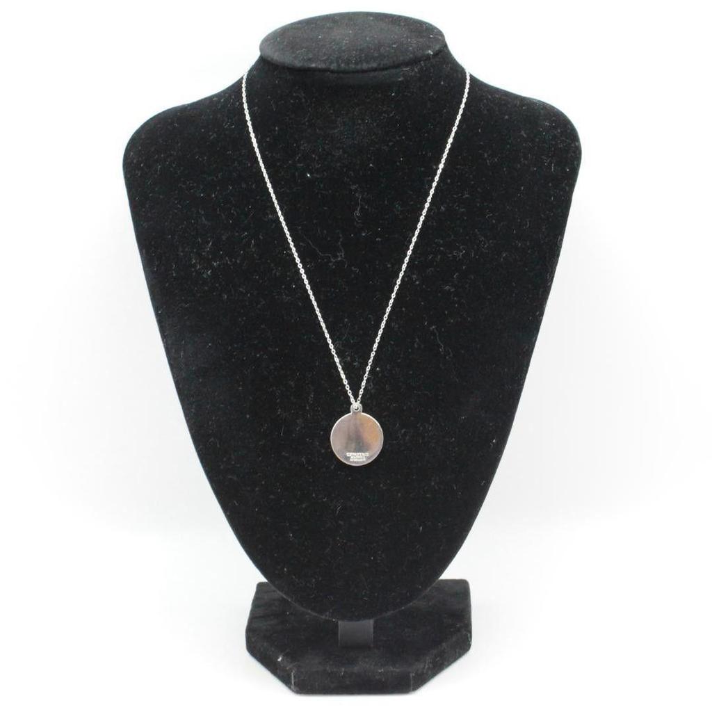 Used Good Condition Tiffany & Co. Tiffany Round Tag Silver Necklace