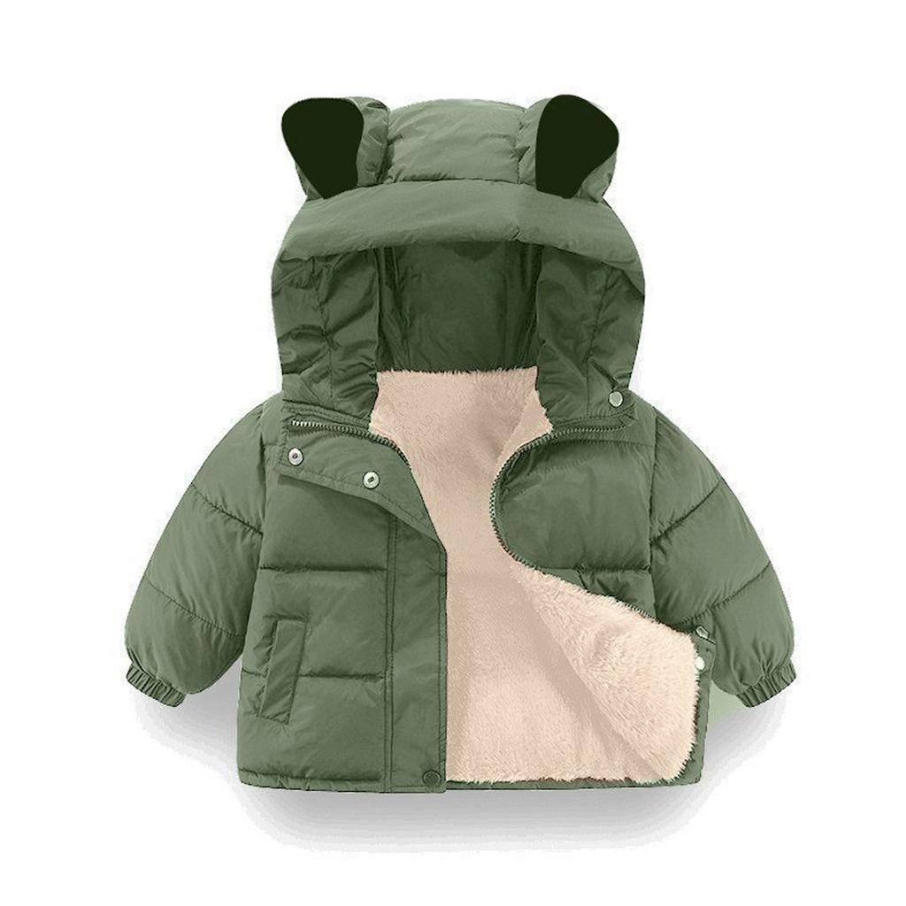 Детская модная повседневная пуховая куртка с капюшоном