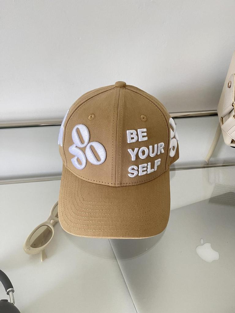 Self Be Your Letter Embroidered Baseball Cap For Men Women With Hat Adjustable