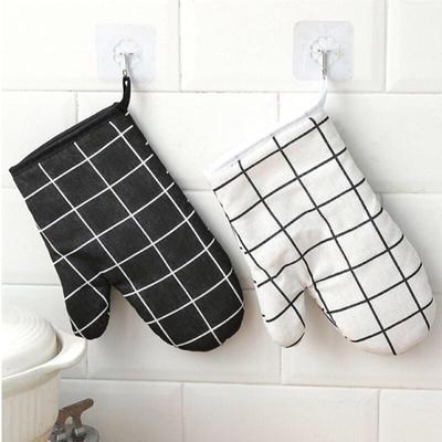 Checkered Kitchen Oven Gloves 1P