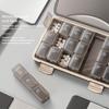 21/28Grid Pill Box Large Capacity Pill Box Medicine Storage Pill Box Weekly Vitamin Organizer Pastillero Moisture Resistant
