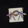 Dragonfly Dangle Earrings, Whimsical Handmade Jewelry, Cute Earrings, Statement Insect Jewelry