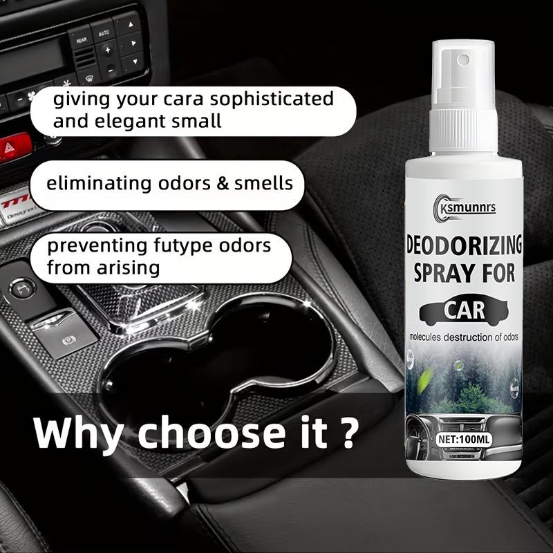 Long-lasting air freshener and deodorizer - suitable for cars, offices, and homes - eliminates smoke, pet odors, and food smells