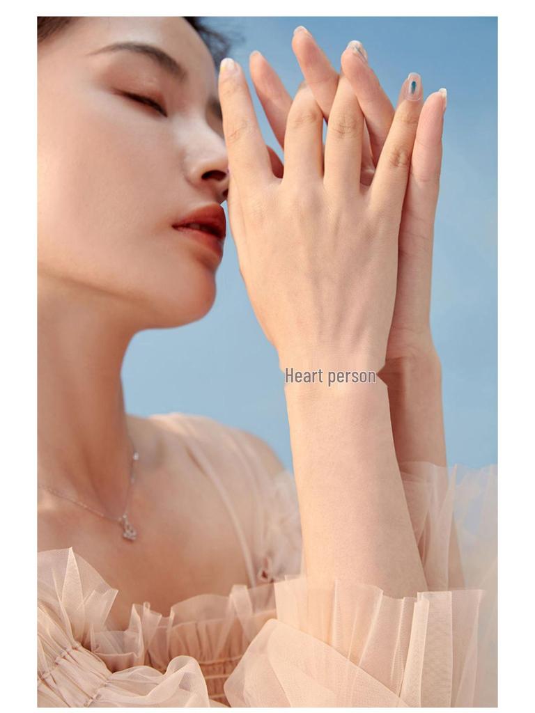 Ocean Heart Women's Bracelet - Luxurious, Simple Design, Sweet & Fresh Gift for Girlfriends