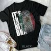 It In My DNA Mexican Shirt Proud Hispanic Gift Mexico Flag Unisex Form T-shirt