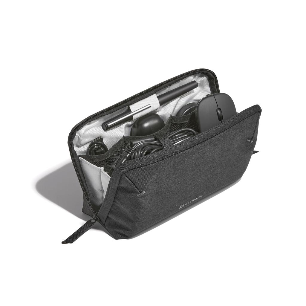 KOKUYO Gadget Pouch BIZRACK M Size Black AMBG-BR200D