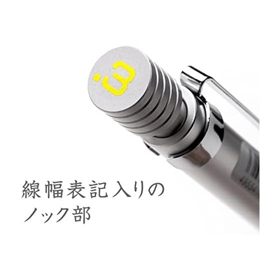STAEDTLER Mechanical Pencil 0.3mm Drafting Pencil, Silver Series 925 25-03, Low Center of Gravity, Aluminum Body, Non-Slip Grip, 4mm Long Sleeve,