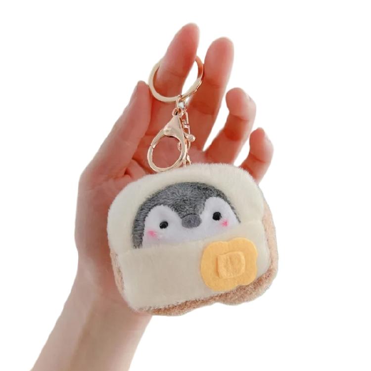 

Lovely Toy Cartoon Plush Pendant Key Hold Schoold Bag Charm Perfect for Gifts