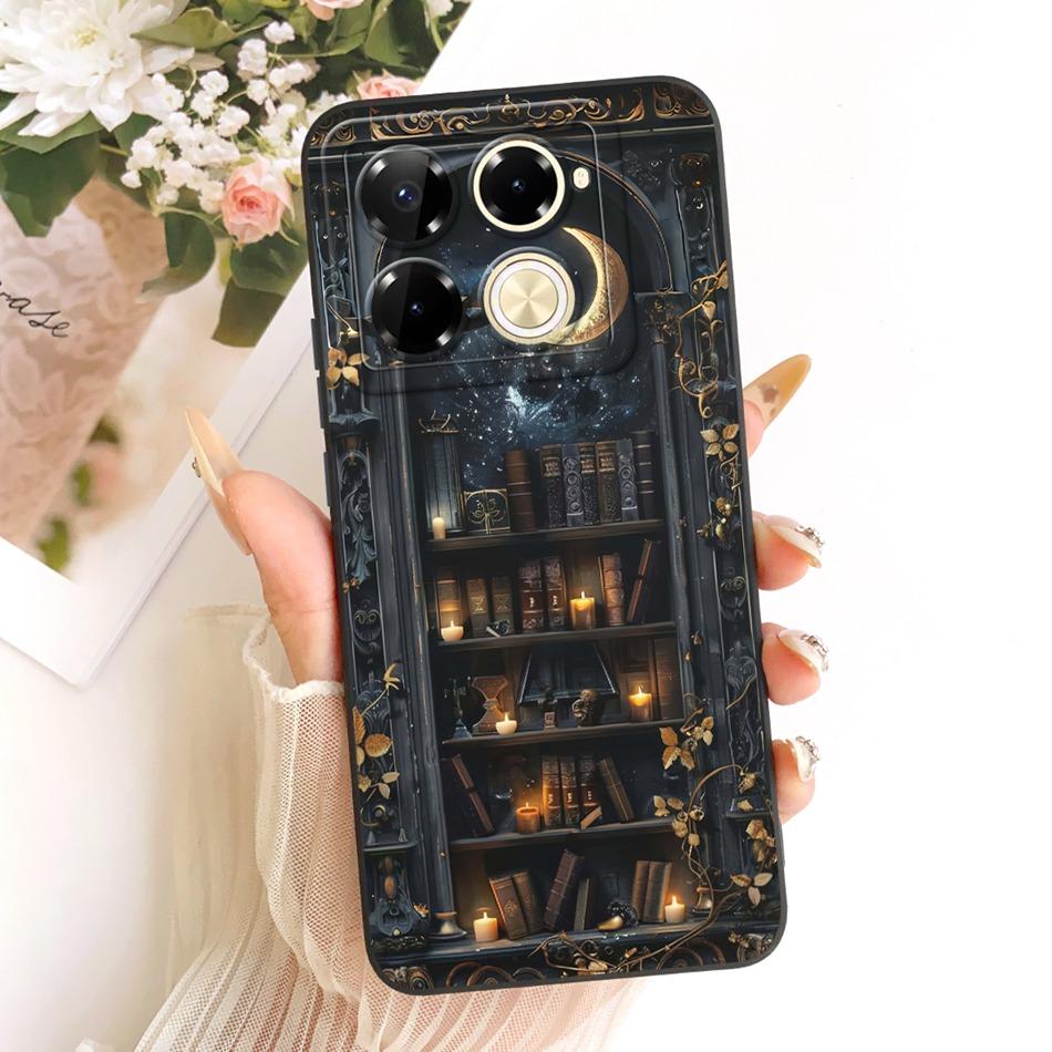 For Infinix Note 40 Pro 4G 5G / Note 40 Pro+ / Note40 X6853 Fashion Dusk Beach Painting Phone Case Soft Silicone Covers Bumpers