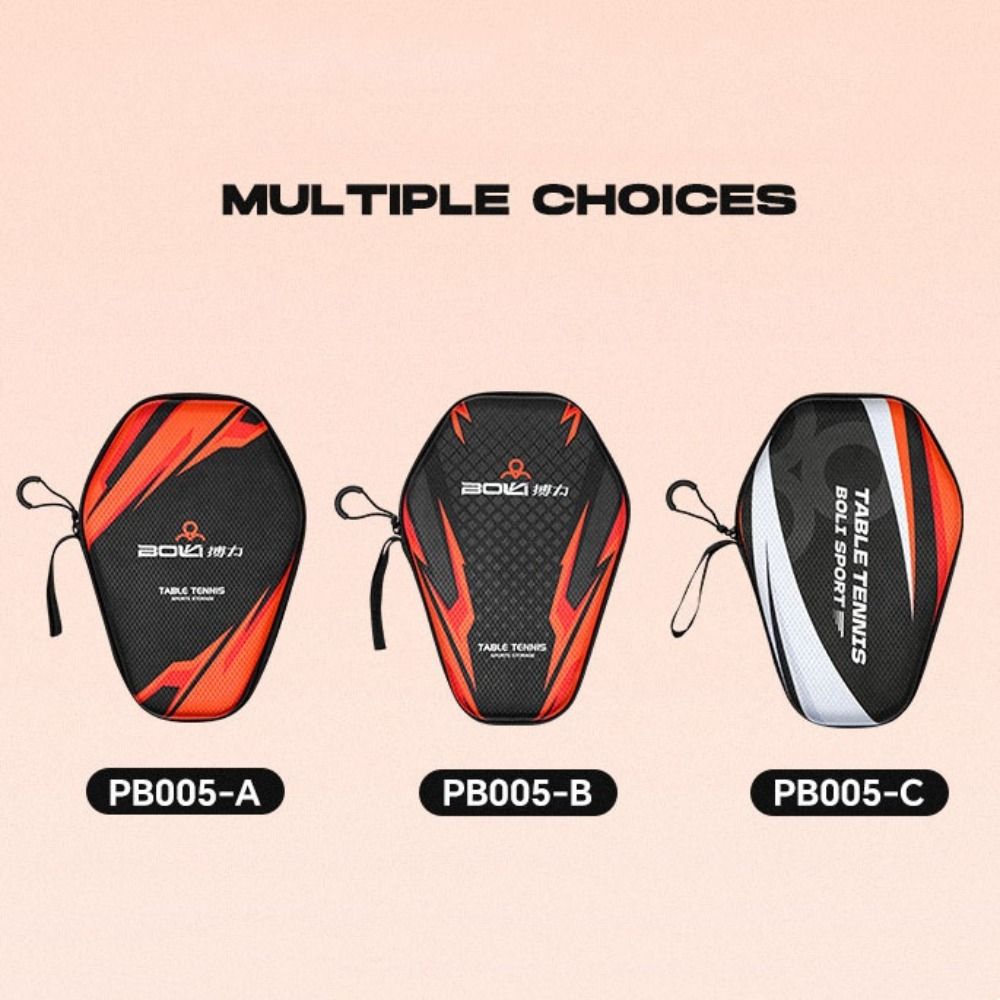 Hard Shell Table Tennis Racket Bags Dustproof Table Tennis Paddles Box Sports Equipment