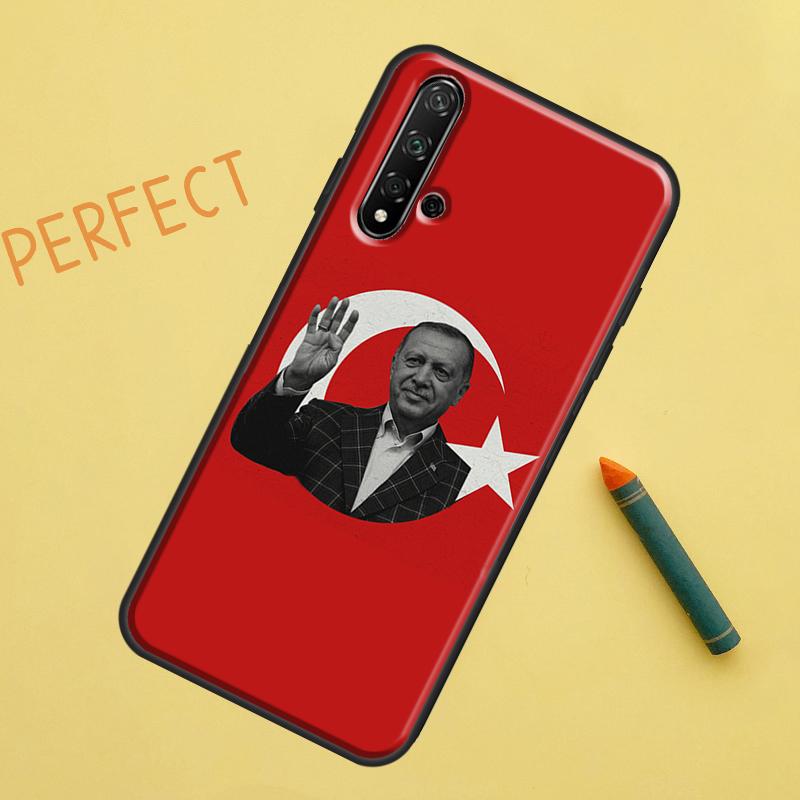 Turkey Recep Tayyip Erdogan For Huawei Nova 8i 12i 11i 12s Y73 Y72 Y61 Y91 Y90 Y70 Y60 9 10 SE P30 P40 Lite P60 Pro Case