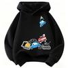 Sweat à capuche Nick Kids Sport - Mode Automne/Hiver Impression Anime Rétro Garçons Filles Manteau Confortable