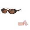 MIU MIU Fashion Oval Sunglasses Women Sunglasses B09SF