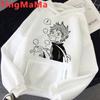 Oya Oya Oya Haikyuu japońskie anime bluzy męskie Kawaii Cartoon Nekoma graficzne Streetwear Kuroo siatkówka bluzy męskie