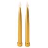 2pcs Long Candle Light Table Decorations LED Electronic Candle Lights Battery Powered Electronic Candle Lamp for Party Christmas