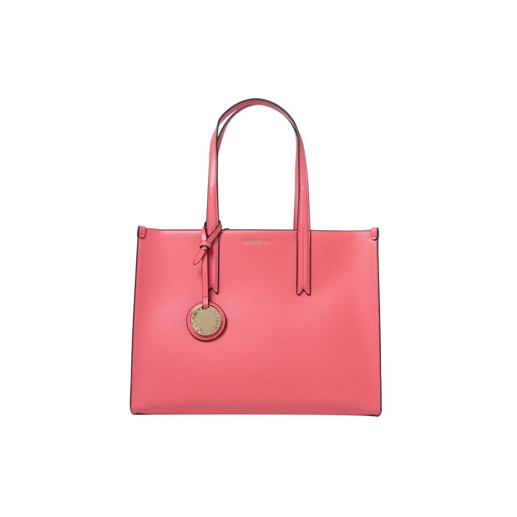 Emporio Armani Modische Einfache Gold Logo Tragetasche Damen Tragetaschen Rosa Y3D244-YH15A-87193