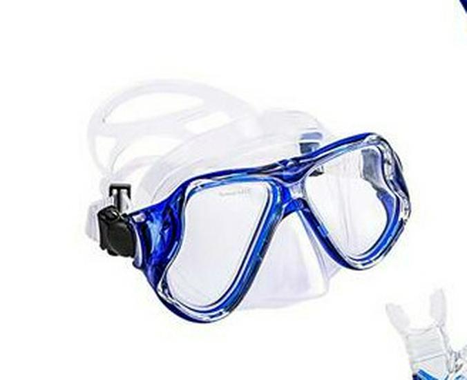 Large Frame Myopia Diving Mask with Tempered Glass and Liquid Silicone