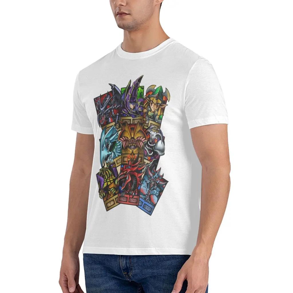 Yugioh Yu-Gi-Oh! Men Crew Neck TShirt Oversized Tops Clothing Sleeve Tees Gift Idea T-Shirt