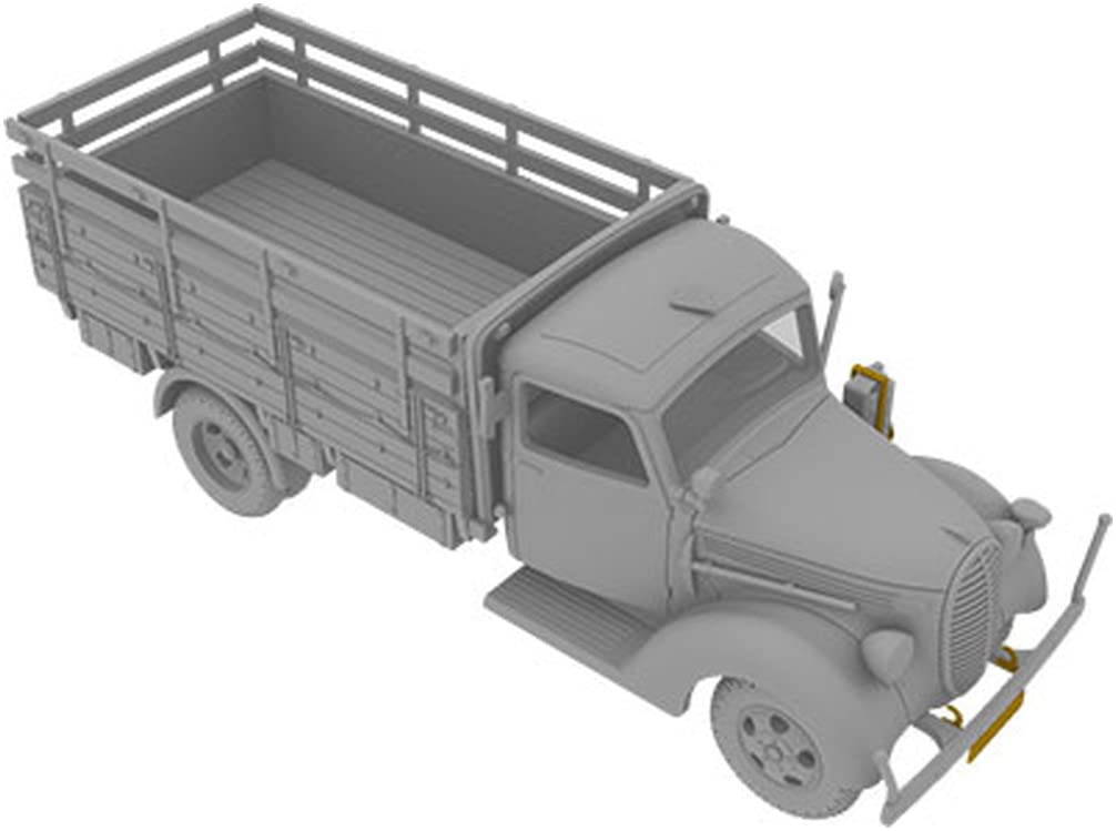 IBG 1/72 Maßstab Deutscher Ford G917 Militär 3-Tonnen-LKW Plastikmodellbausatz PB72061