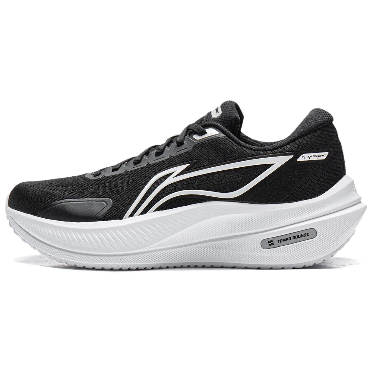 

Li-Ning Yueying 5 Comfortable Minimalist TPU Textile Shock Absorbing Wear Resistant Low Top Casual Running Shoes Women sneaker Black ARHW004-7 39