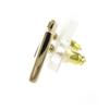 Excellent CHANEL Pierce COCO Mark Square Pierce Earrings (Pair) gold Women B24C Used