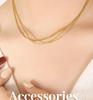 Gold-Plated Double Layer Clavicle Necklace - Fade-Resistant, Personalized Design