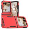 for Moto Razr  Phone Case, Shockproof Hybrid Case Dual Layer Cover for Moto Razr 50  With Screen Protector