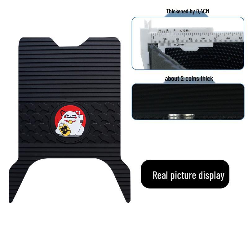 Durable Waterproof Anti-slip Rubber Foot Mat for Yadea Mofang Electric Vehicle