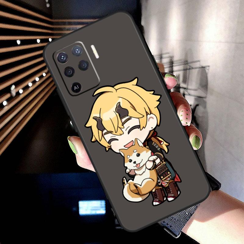 Thoma Genshin Impact Game Case For Oppo A17 A57 A77 A76 A16 A96 A18 A60 A80 A40 A38 A58 A78 A98 A94 A74 A54 A15 A5 Pro