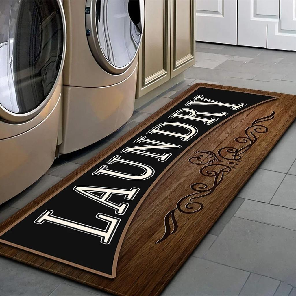 1 Stück Niedliche Hunde HD Gedruckte Fußmatten Dekor Küchenteppiche Rutschfest Wohnzimmerteppiche Badematte Teppich für Zuhause Spüle Wäsche Dekor