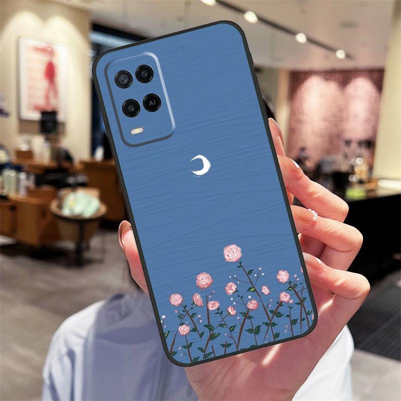 Korean Sunset Scenery Case For Oppo A94 A74 A54 A18 A38 A58 A78 A98 A40 A60 A80 A16 A76 A96 A15 A17 A77 A57S Cover