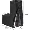 420D Oxford cover for elliptical machines, weatherproof and dustproof protection (181 x 74 x 165 cm) 18174165cm