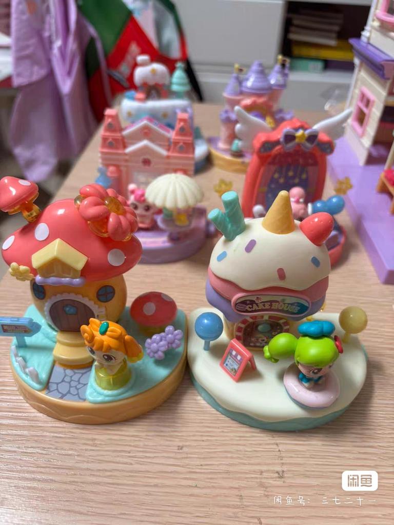 Princess Cartoon Toy Model For Girls Colorful Assembly Holiday Gift Catch Teenieping Magic Party Decoration Cute Girl